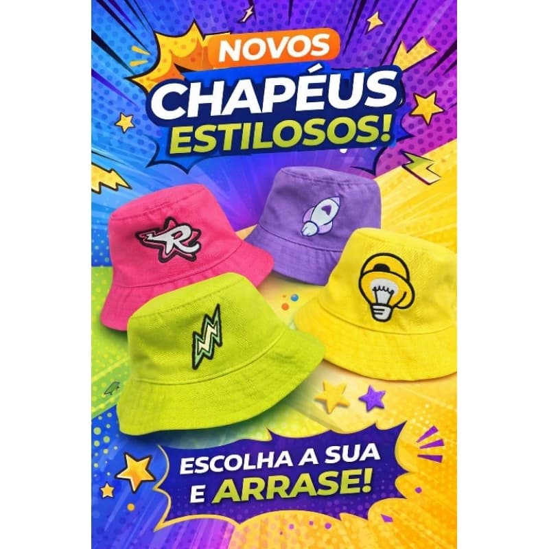 Os Rosa Chapéu Bucket Praia Piscina Menina e Menino