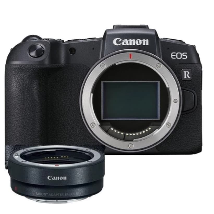 Câmera Canon EOS RP Mirrorless (Corpo) + Adaptador Canon EF-EOS R (C/NOTA)-ENVIO IMEDIATO