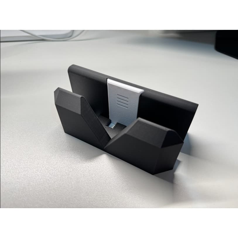 Suporte Vertical para Notebook Ajustável – Organizador de Mesa Home Office 2 suportes para notebook