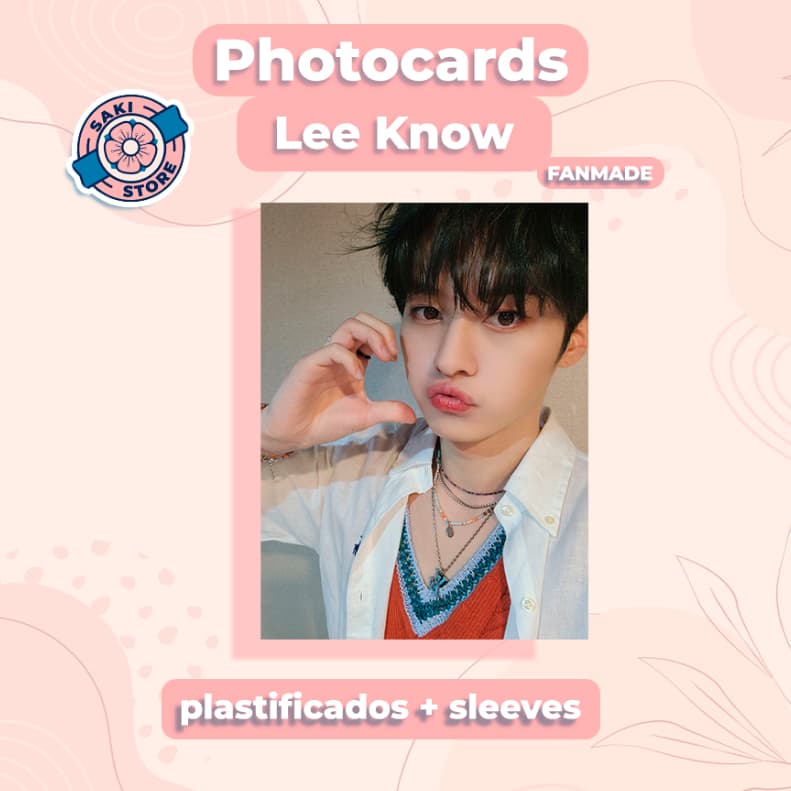 Photocards Lee Know - Kpop - Selca - Fanmade
