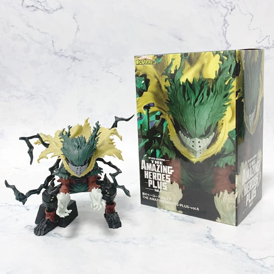 Action Figure Boku no Hero Izuku Midoriya Dark Deku Boneco Colecionável PVC 11cm Anime Decorativo