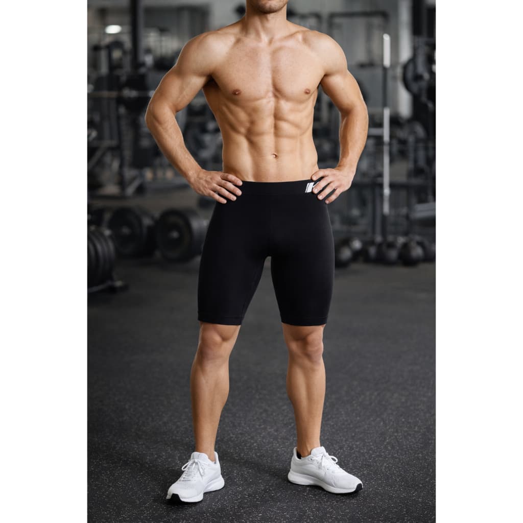 Bermuda Short Térmica Esportiva Anti Assadura Sem Costura