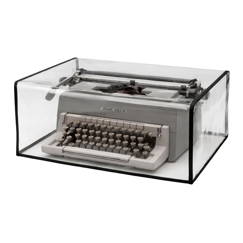 Capa Proteção Para Máquina de Escrever Olivetti 98 Impermeável