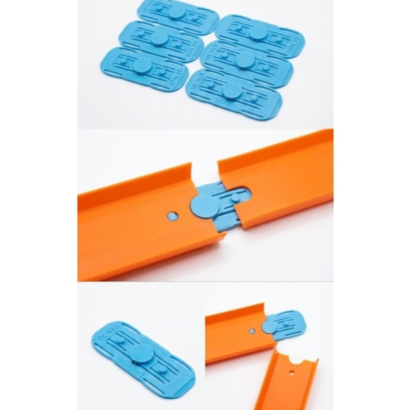 Conector de Pistas Compatível com Hot Wheels - Kit Extensor de Pistas