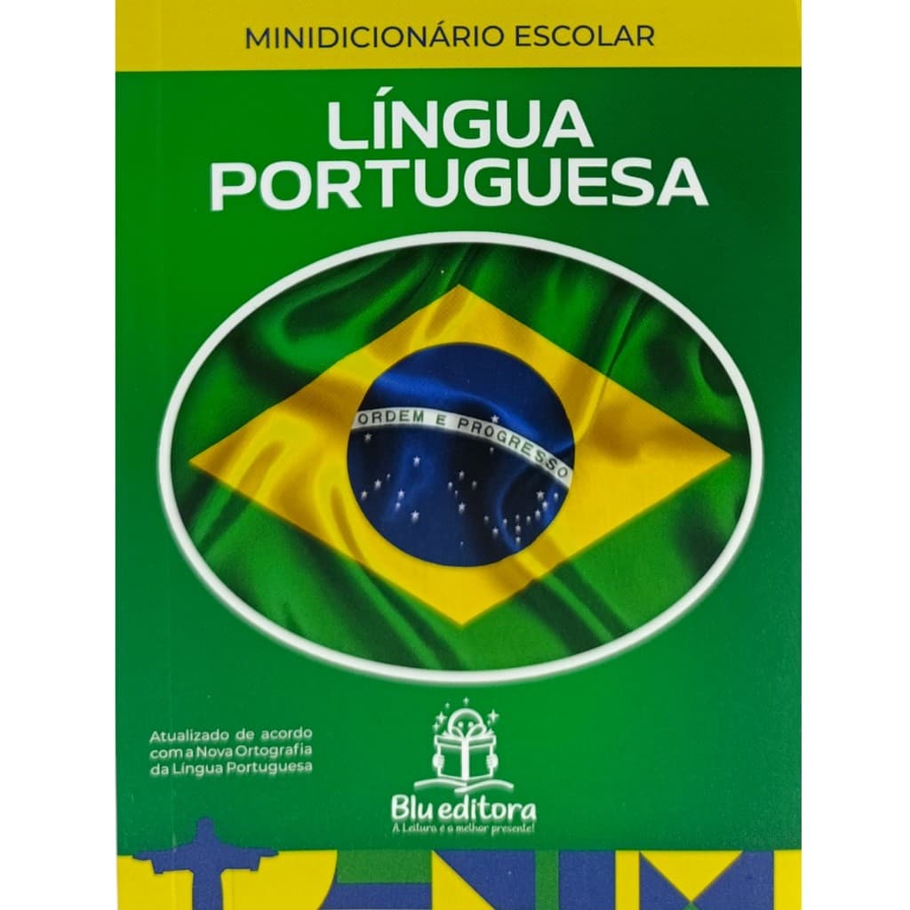 Minidicionário Escolar Português - Atualizado conforme nova ortografia - Blu Editora