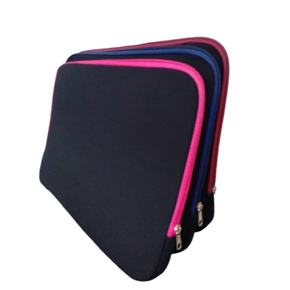 Capa de notebook sem bolso com zíper colorido,case,maleta.