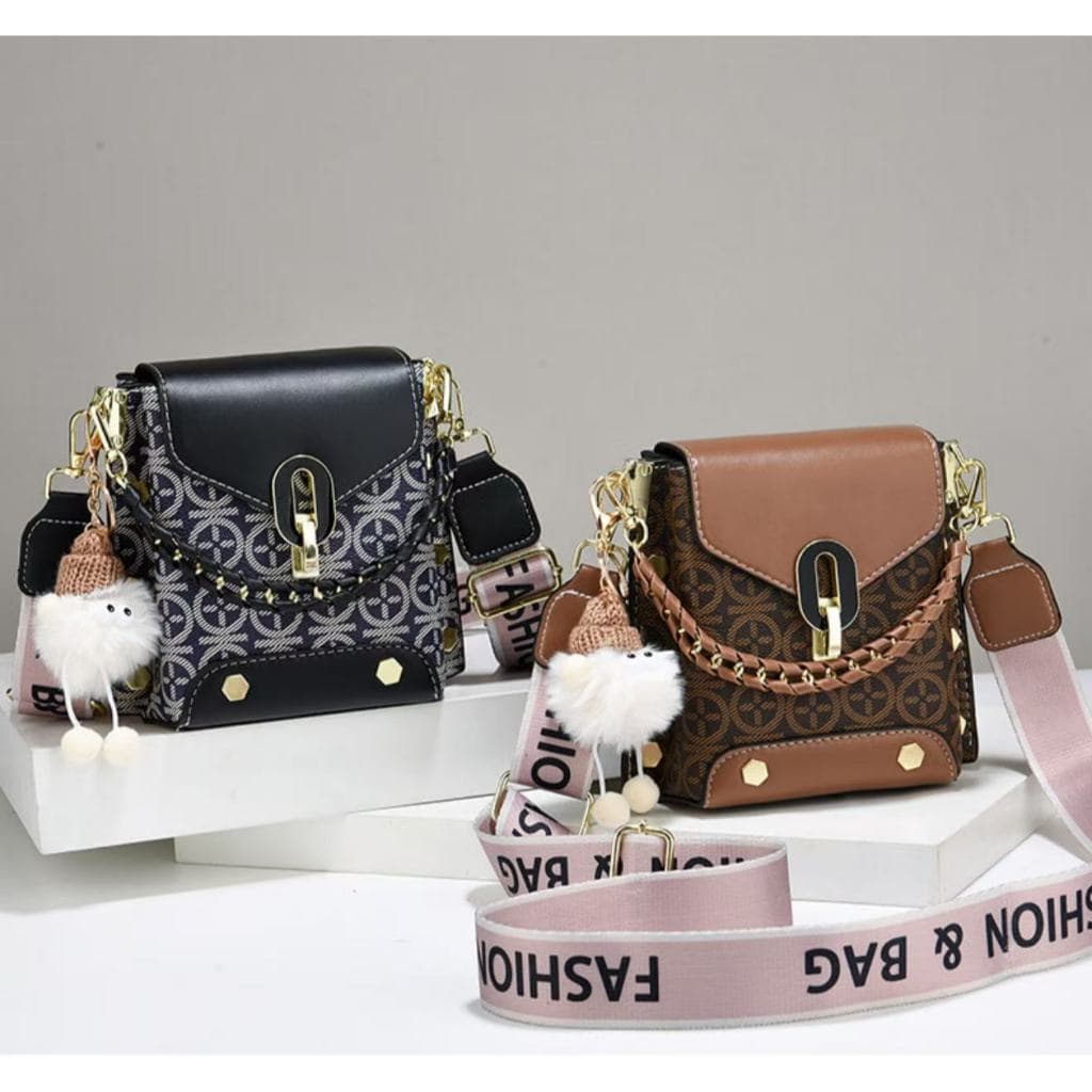 Bolsa Feminina Porta Celular Transversal Feminina Passeio Com Chaveiro(DX6283)