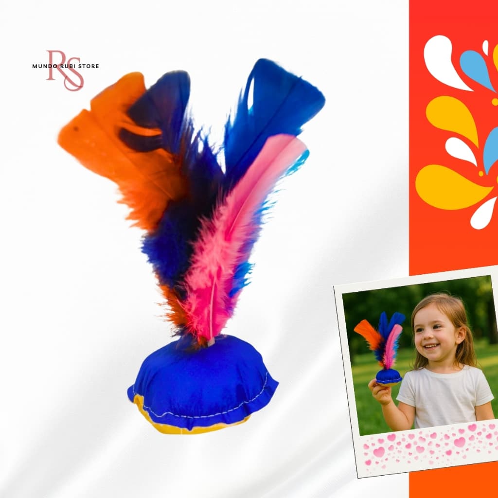 Kit 5 a 25 Peteca Infantil Prendas Festa Junina Brinquedo Lembrancinhas Cores Diversas Top