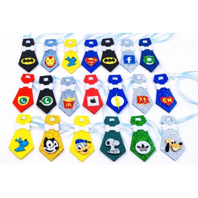 Gravata Pet Eva ( 11cm) kit com 30 unidades