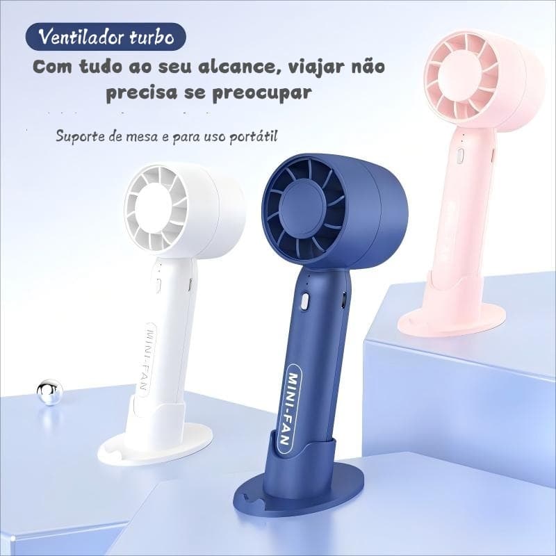 Ventilador portátil para cílios postiços, mini ventilador portátil recarregável via USB, secador de cola para cílios