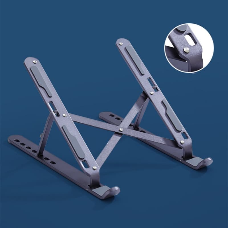 Suporte para laptop Suporte para laptop Compacto articulado Pequeno escritório / home office Suporte para laptop