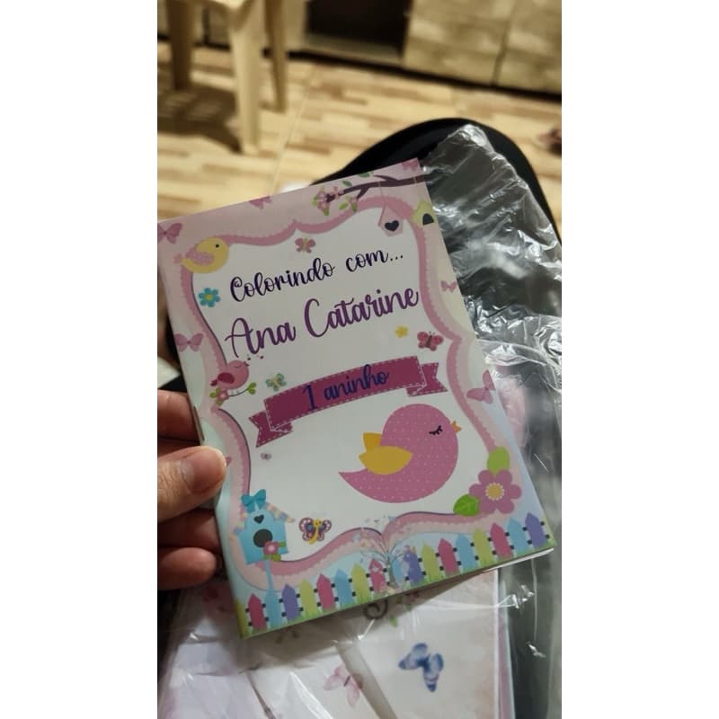 20 Livros colorir ou atividades tamanho M (10x15)