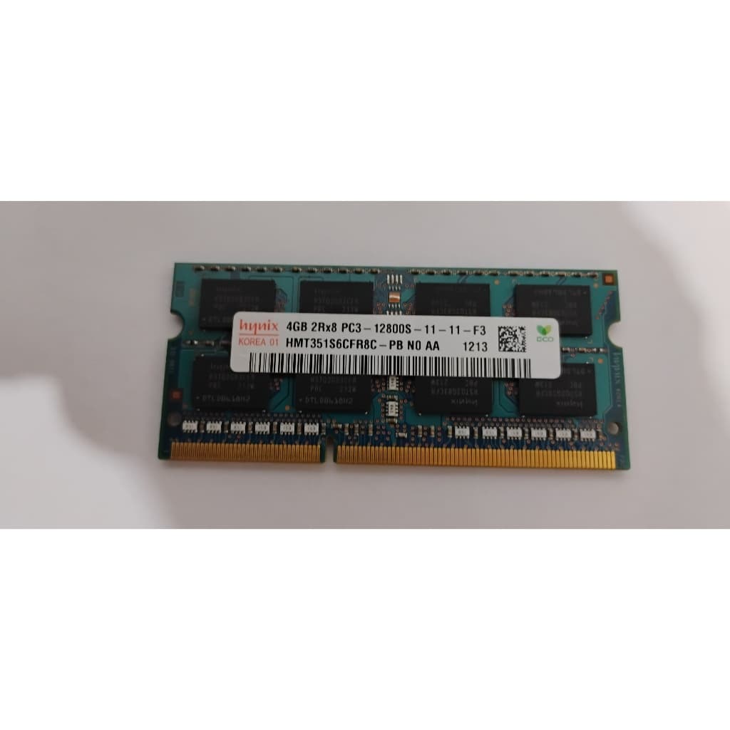 Memória RAM para laptop SK hynix 4gb 1Rx8 PC3-12800S DDR3