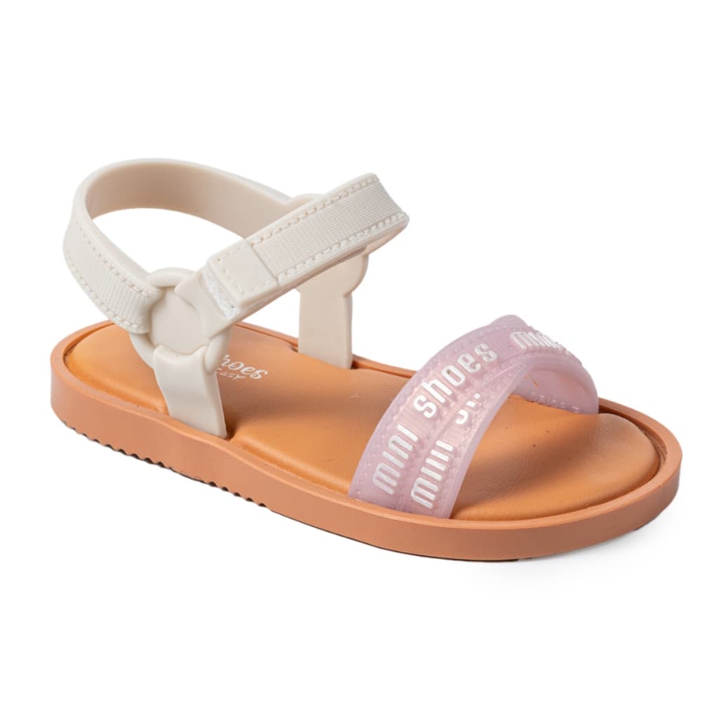 Sandália Infantil Menina Confortável Antiderrapante  Leve com Velcro