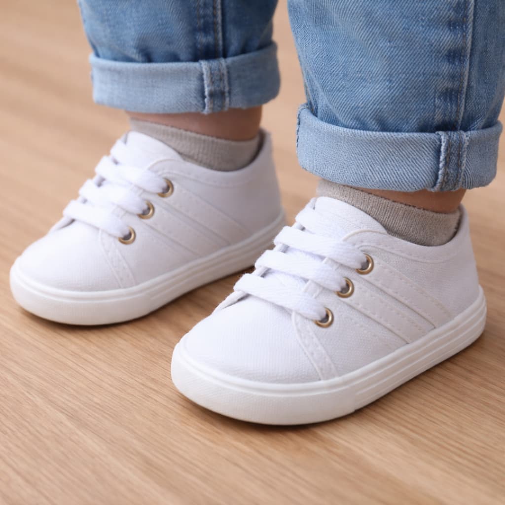 Tênis Infantil Listras Star Menino Menina Unissex