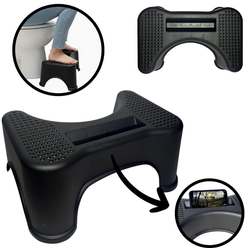 Banquinho Banheiro Antiderrapante Vaso Sanitário Ergonômico