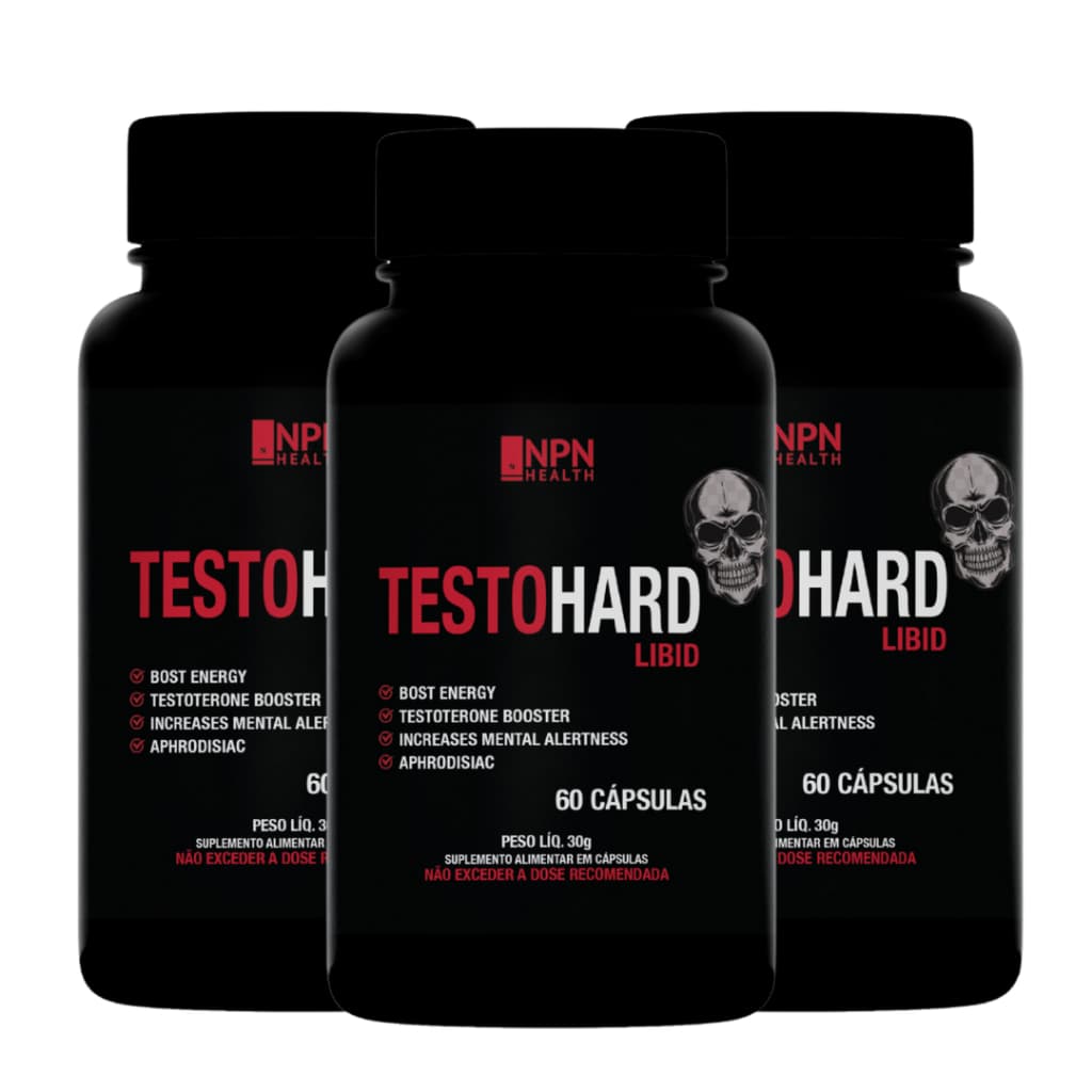 Testo Hard Original Cápsulas Envio Imediato