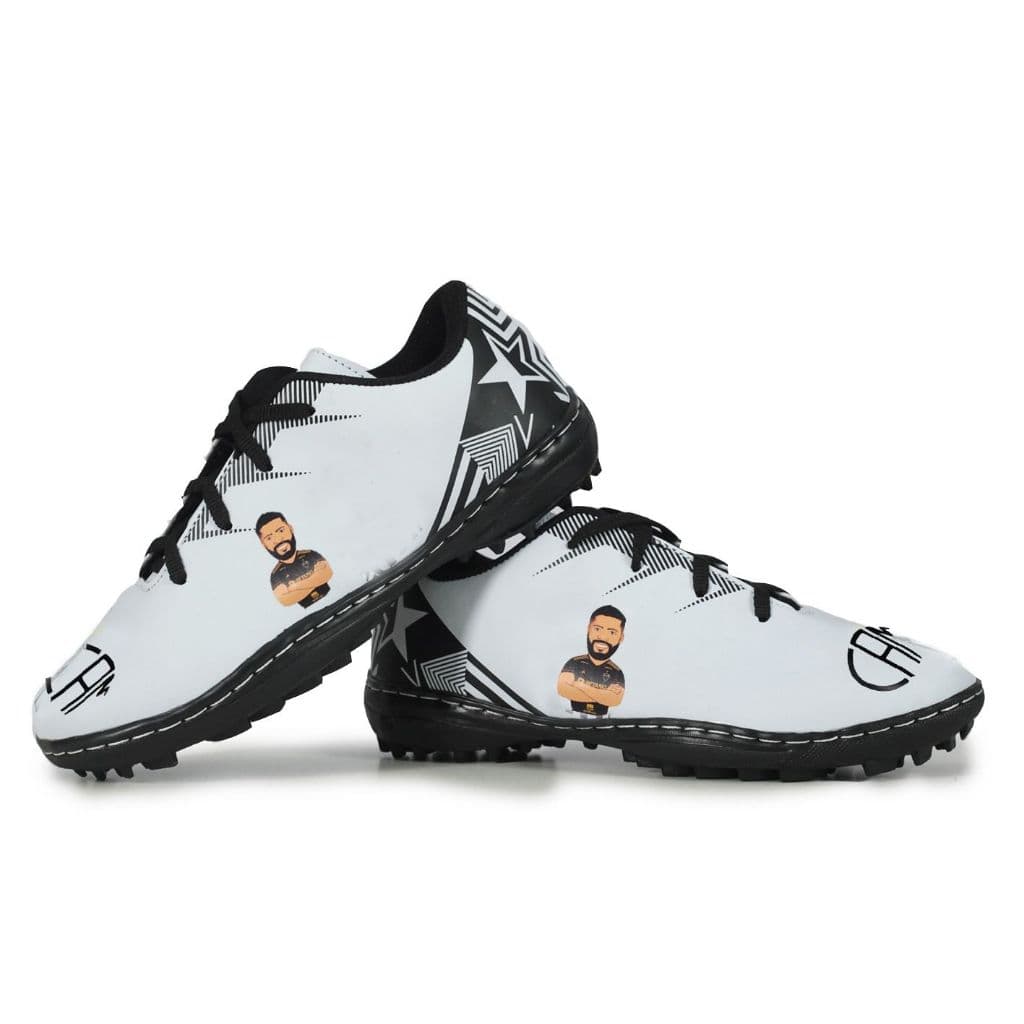 Chuteira Infantil Society Galo Branca ⚽ Confortável | Envio Rápido | 28 ao 36