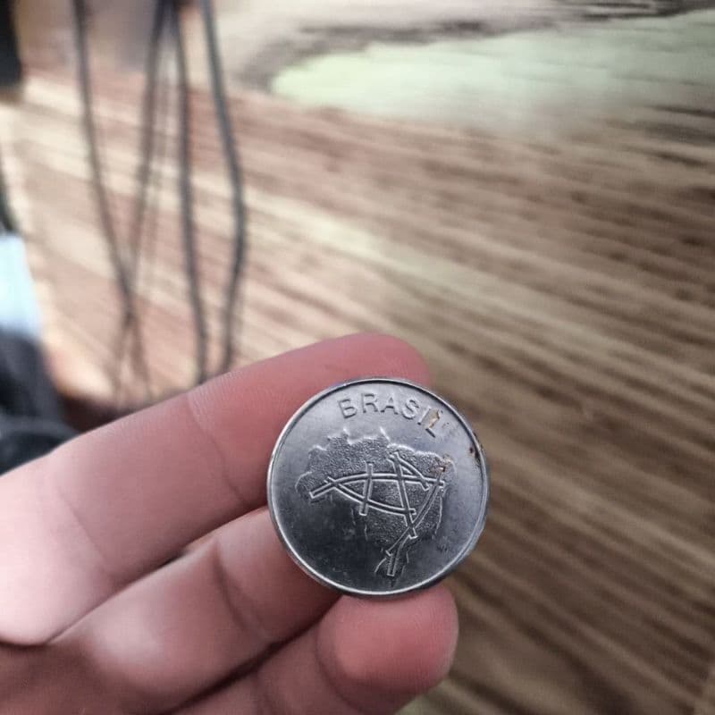 moeda Brasil 10 cruzeiros 1981