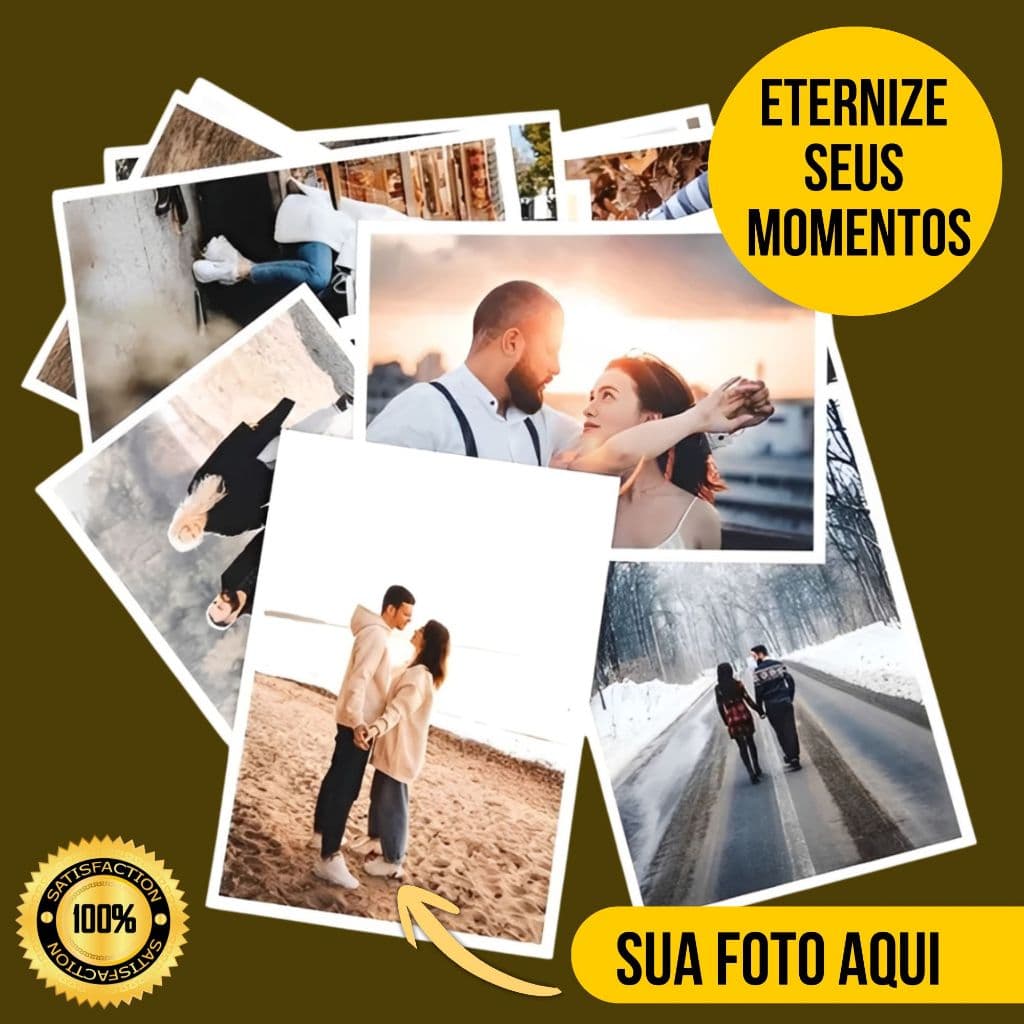 Kit Fotos Tamanho 10x15 Personalizadas - FULL HD Envio Rápido Alta Qualidade Papel Fotográfico