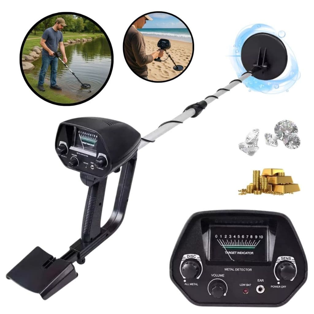 Detector De Metal De 1,5m Profundidade C/pilha Importway