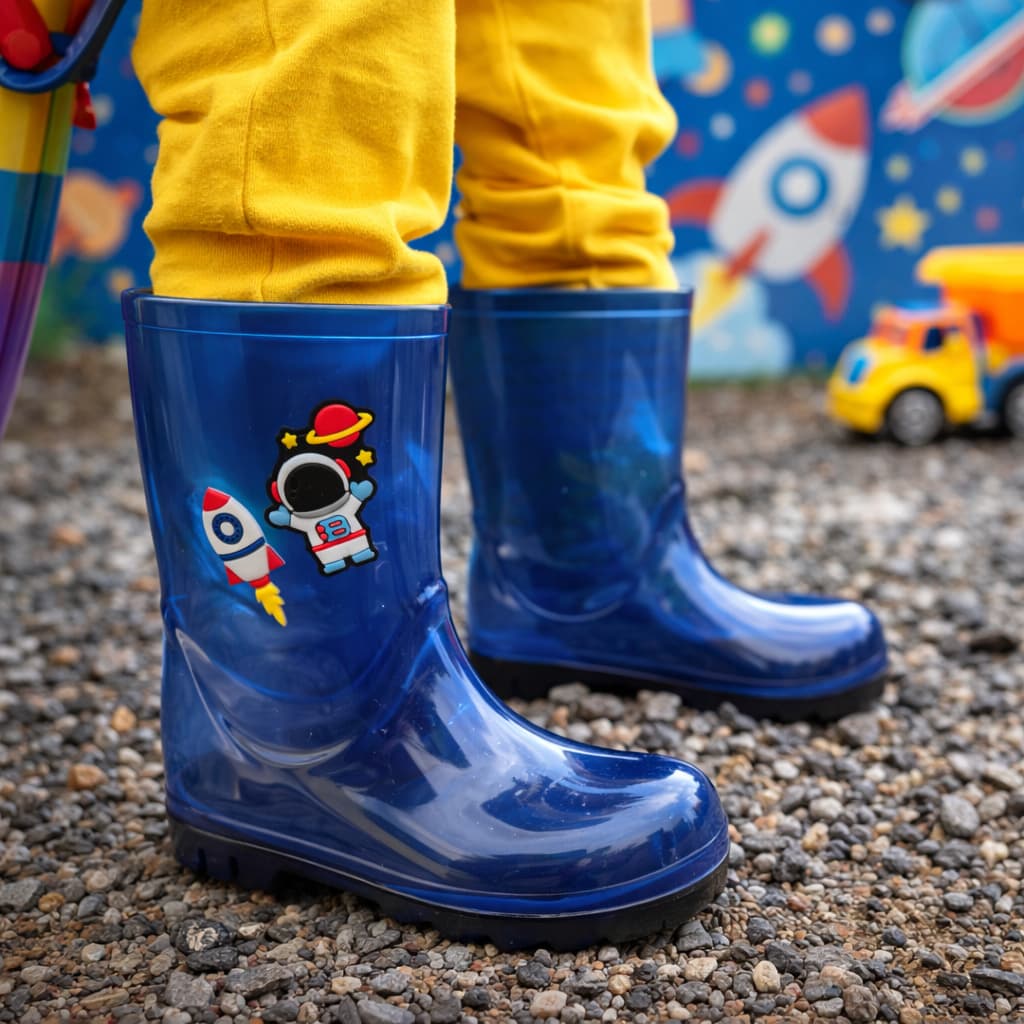 Bota Infantil Impermeável Galocha Menino