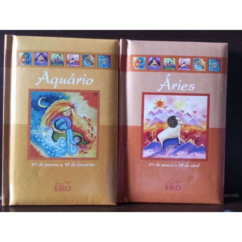 Kit de Livros Horóscopo: Aquário e Áries - Selma Rutzen e Dinaê S. Gelhardt
