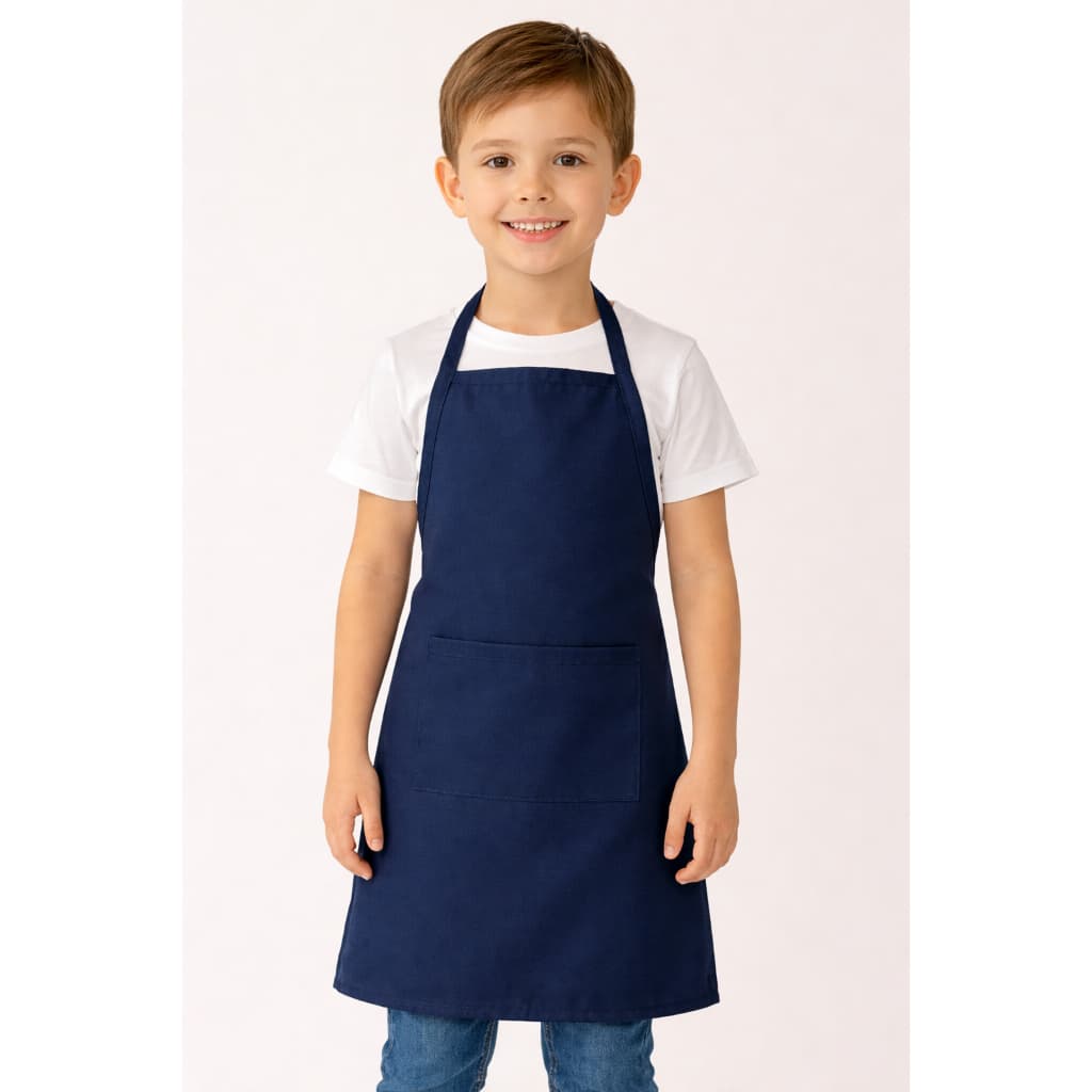 Avental Infantil Menino Em Oxford Atividades Escolares