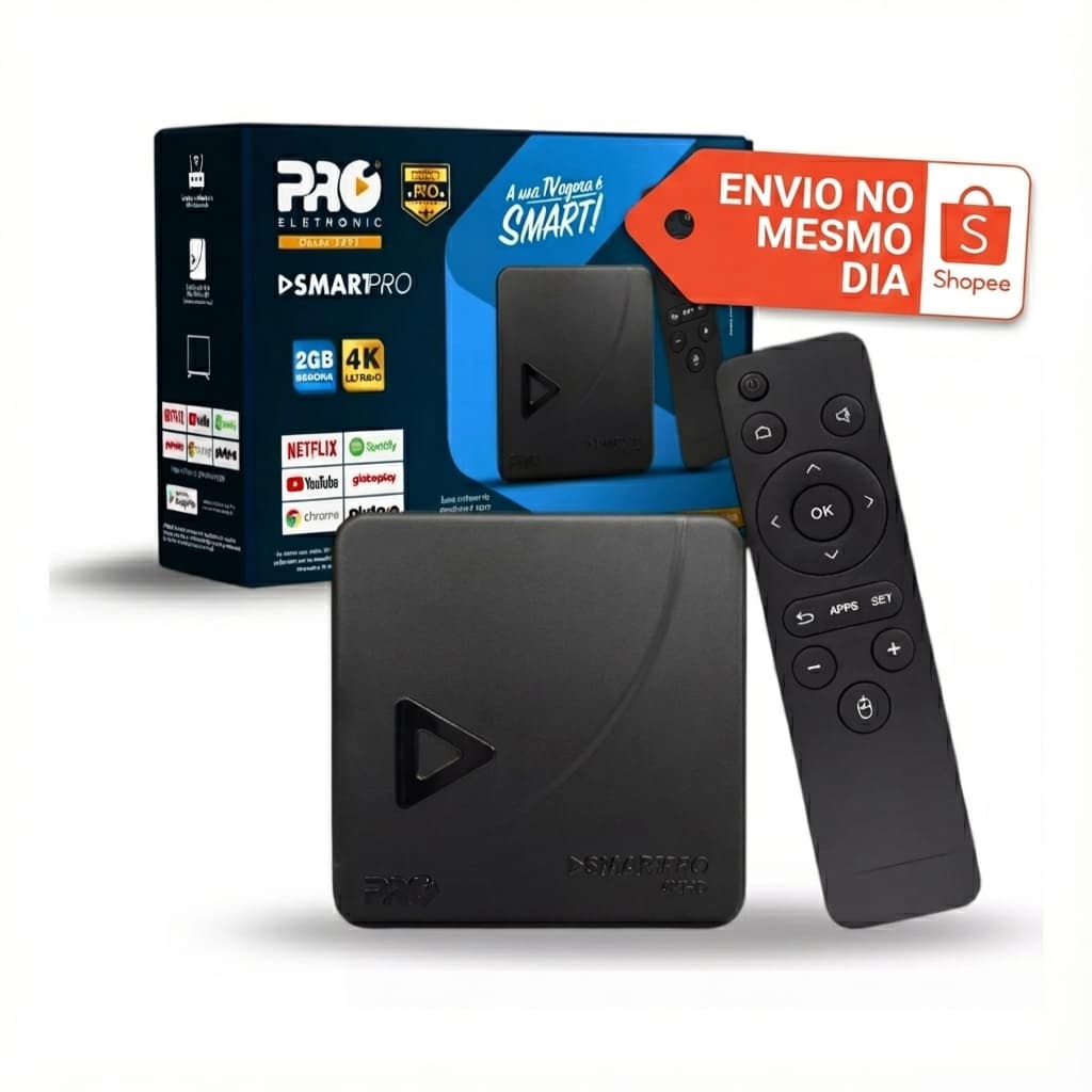 Proeletronic PROSB-3000 3ª Geração Smart TV Box