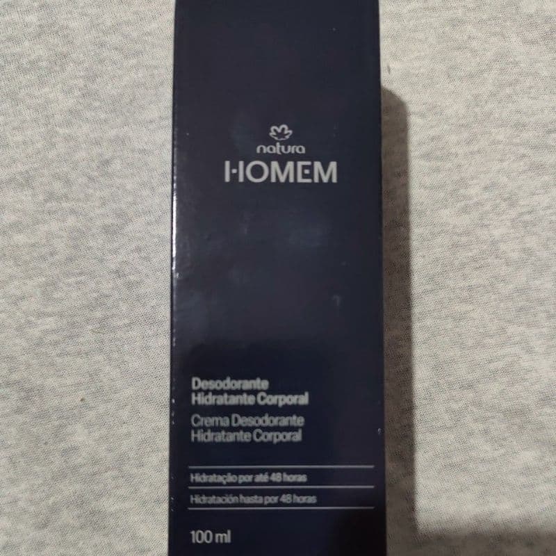 Hidratante Corporal Natura Homem 100ml | Masculino | Hidratação 48h