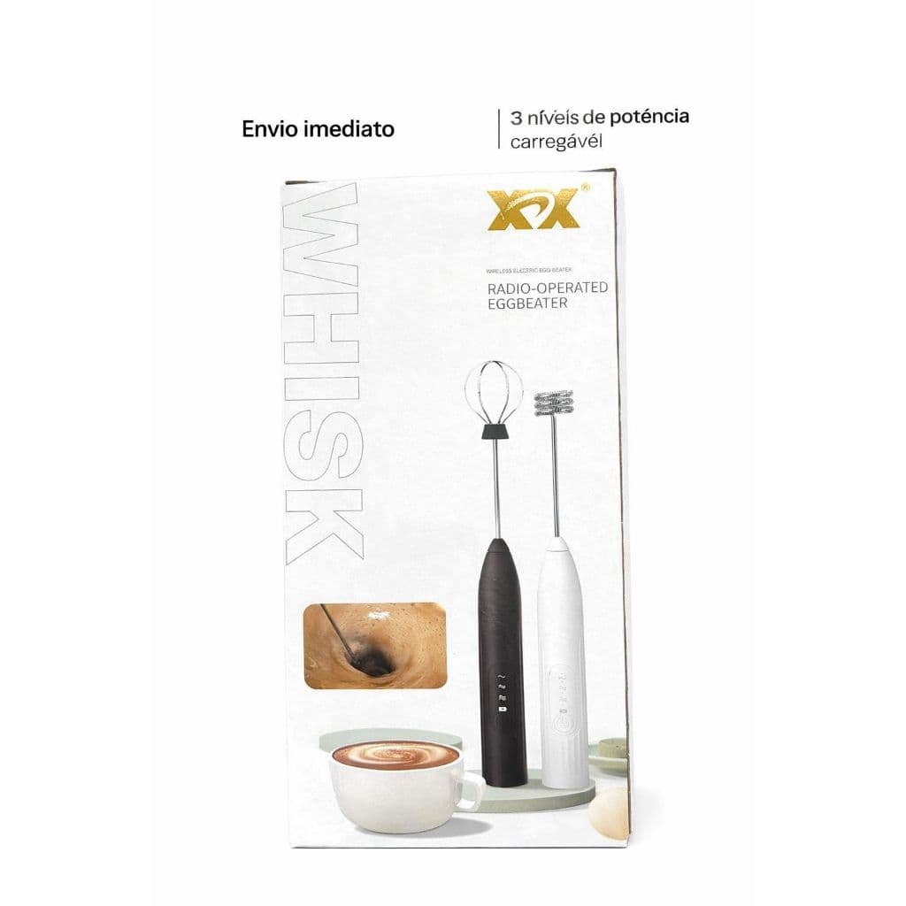 Mixer Elétrico Portátil 3 Níveis – Super Potente, Profissional e Multifuncional