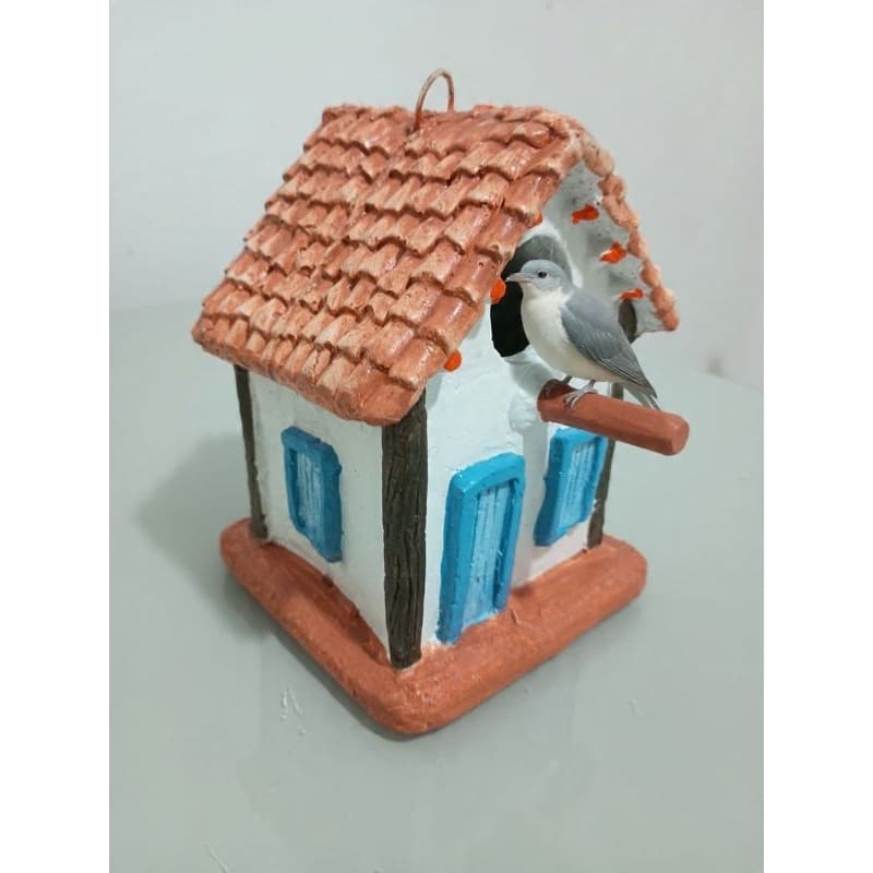 casa de passarinho ninho ar livre jardim área externa decoração