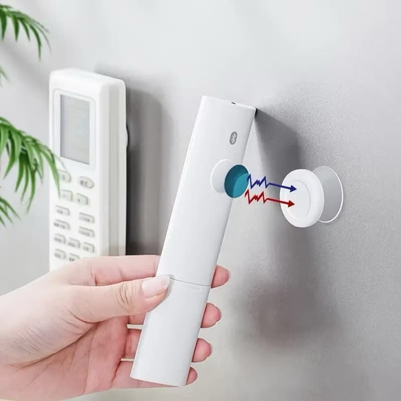 Suporte Parede Adesivo Gancho Imã Organizador Controle Remoto Tv Ar Magnético Fixador Sem Furar Resistente Roteador