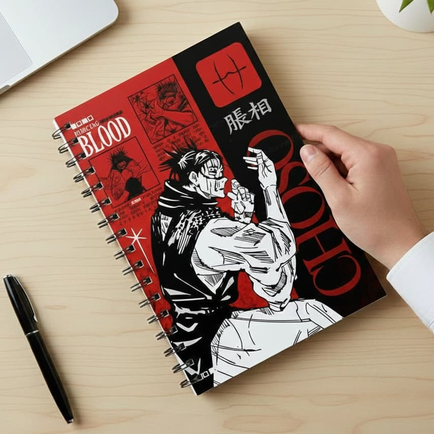 Sketchbook A5 Choso - modelo Exclusivo e Personalizável / 60 até 80 folhas + Chaveiro + Marca Pagina