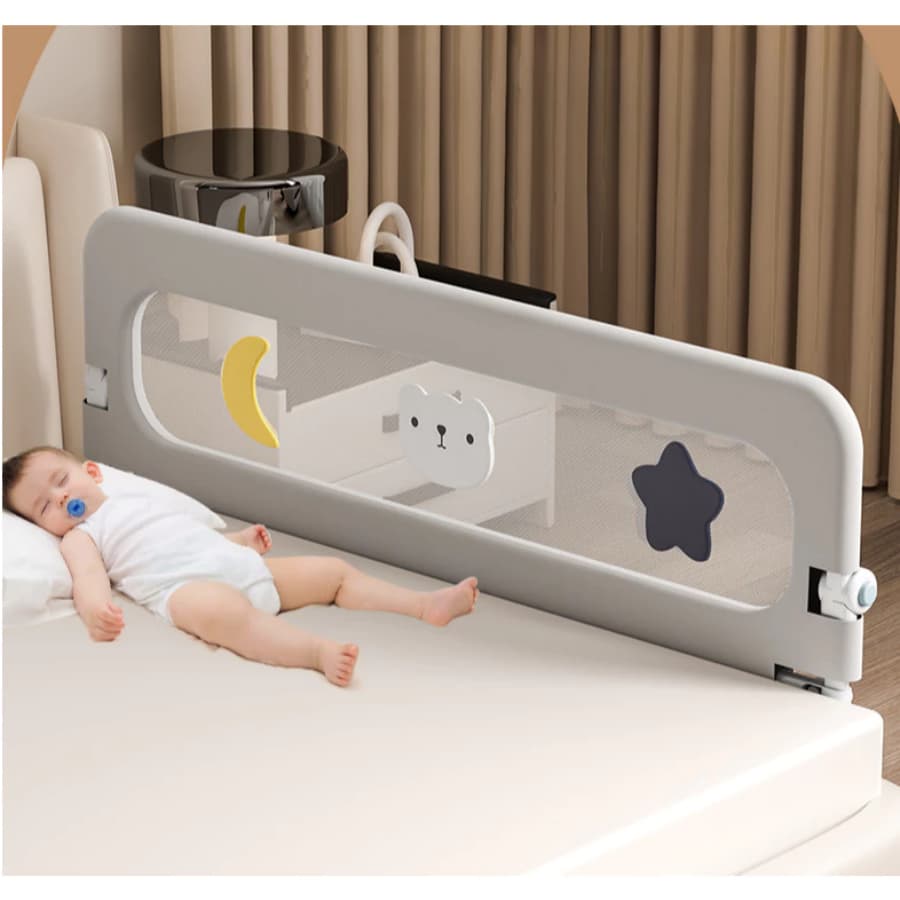 Grade de cama Protetor Para Cama Criancas Reforçada Lavável