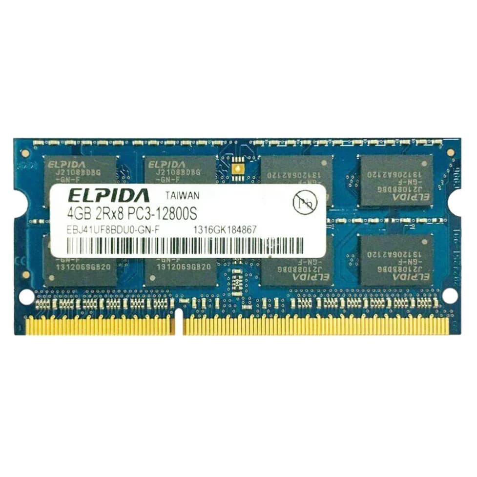 MEMÓRIA  NOTEBOOK ELPIDA 4GB DDR3 1600mhz PC3 12800S