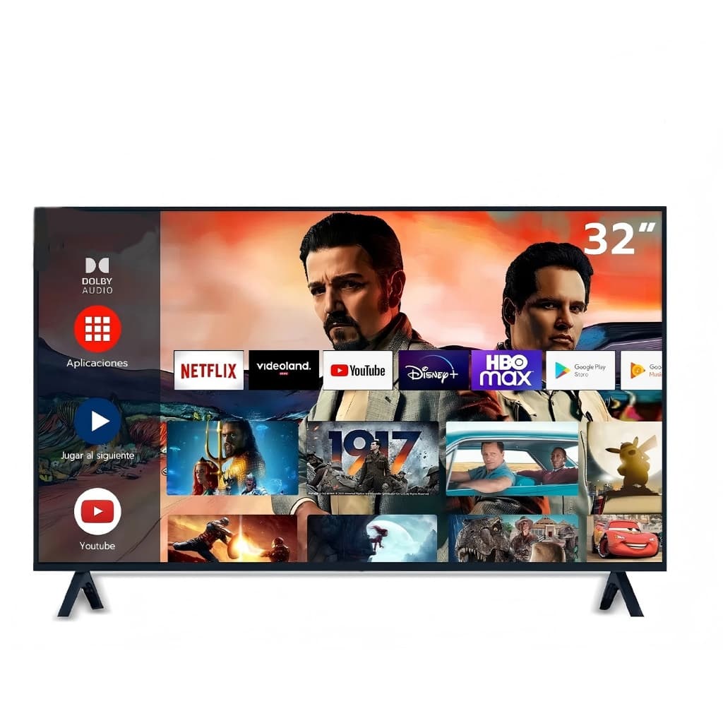 Smart TV RAY VASI (32/24/40/43 Polegadas) LED HD Android HDMI USB Wi-Fi 100/240V De  Com Controle Remoto Padrão