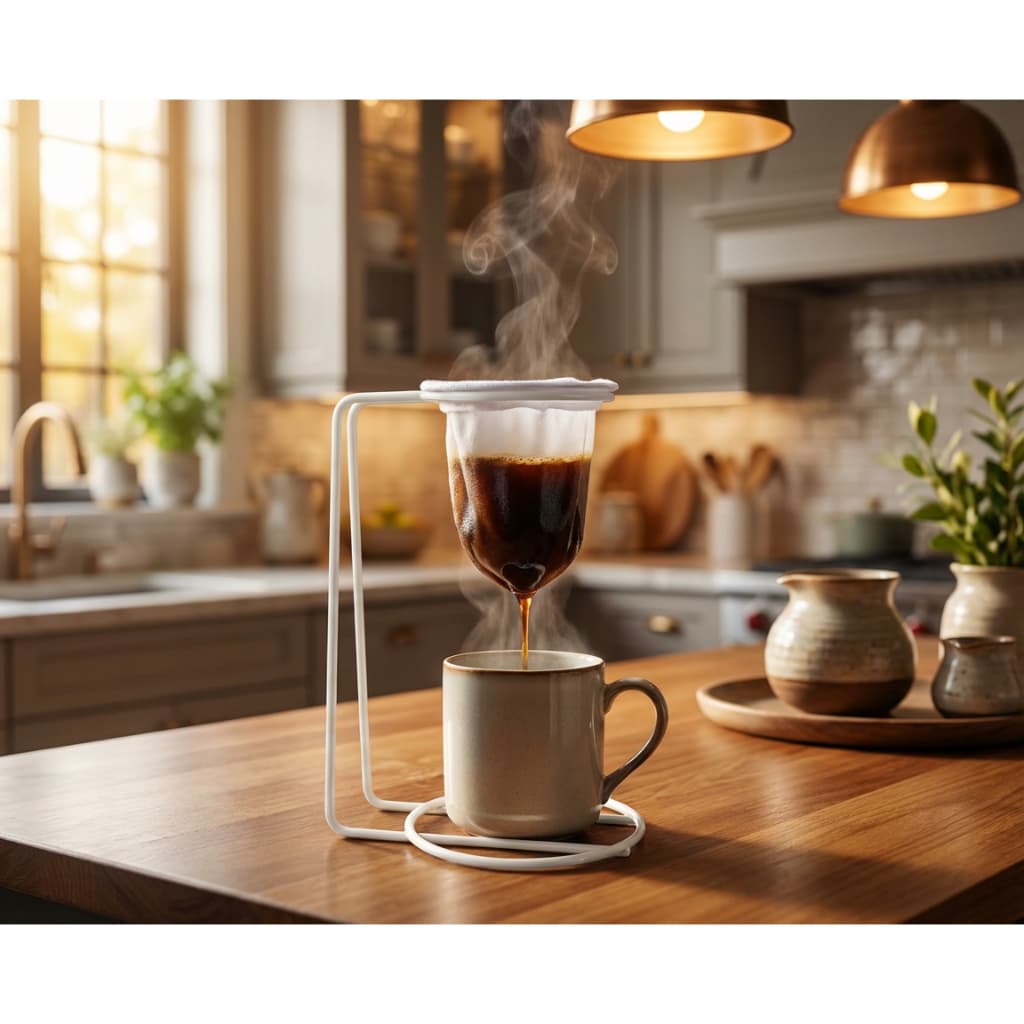 Mini Coador De Pano P Café Chá Suporte Mariquinha Individual