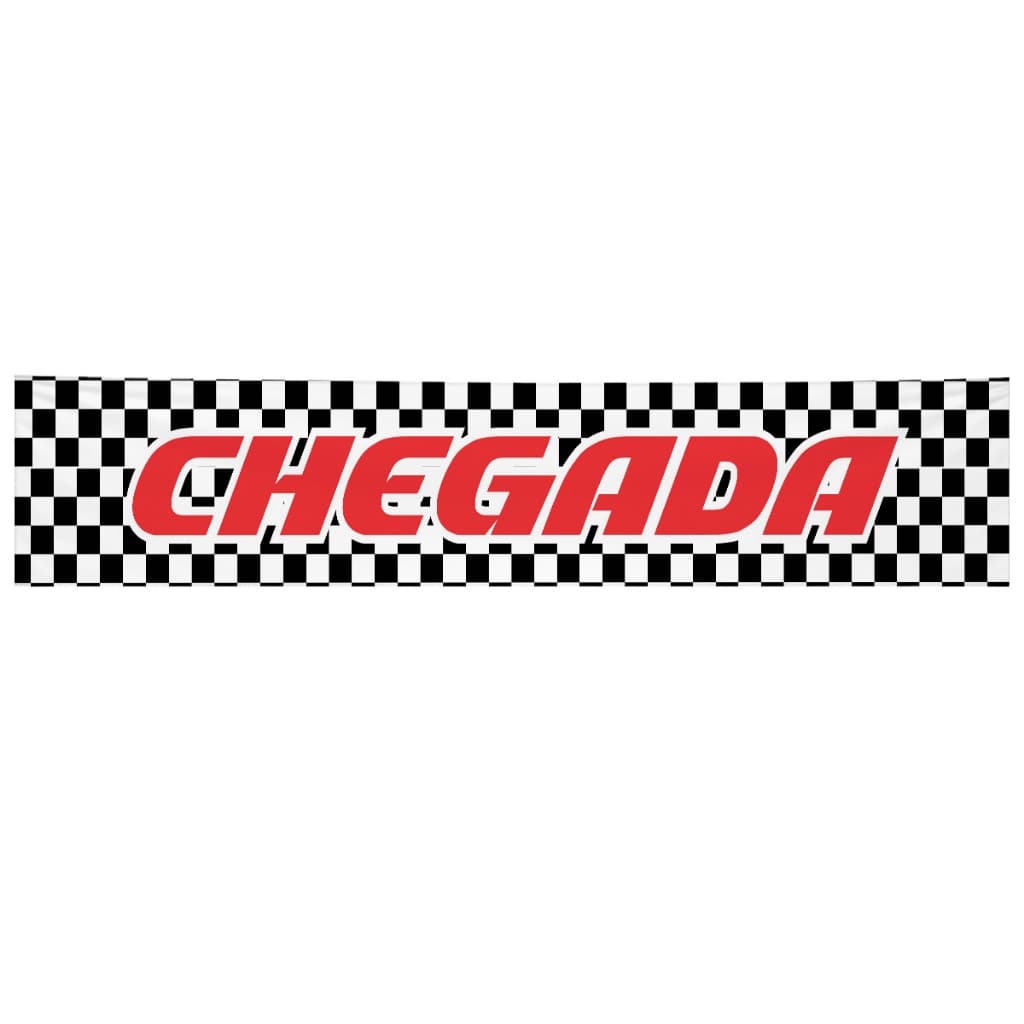 Banner Faixa Em Tecido Linha De Chegada Corrida