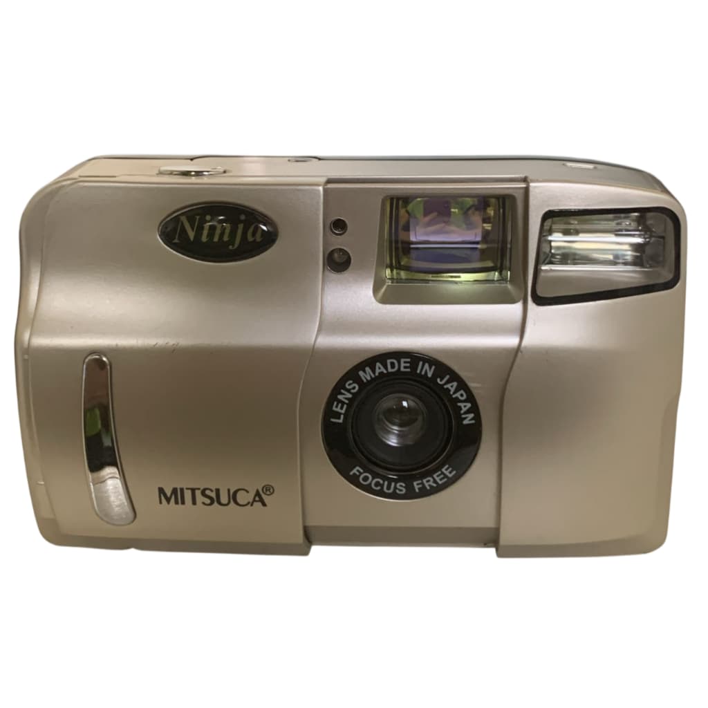 Câmera Fotográfica Analógica Mitsuca Ninja Champagne