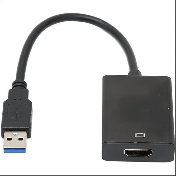 Cabo Adaptador Conversor Usb Para Hdmi Usb 3.0/ Promoção