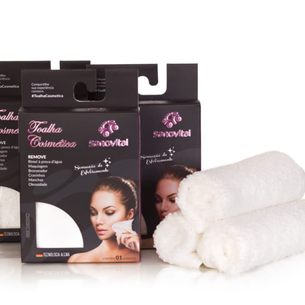 RETIRE MAQUIAGEM APENAS COM AGUA!