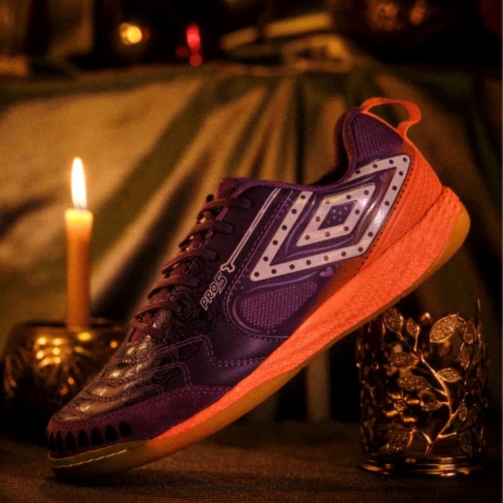 Tenis Chuteira Umbro Pro 5 Bump Couro Edição Especial C/nf