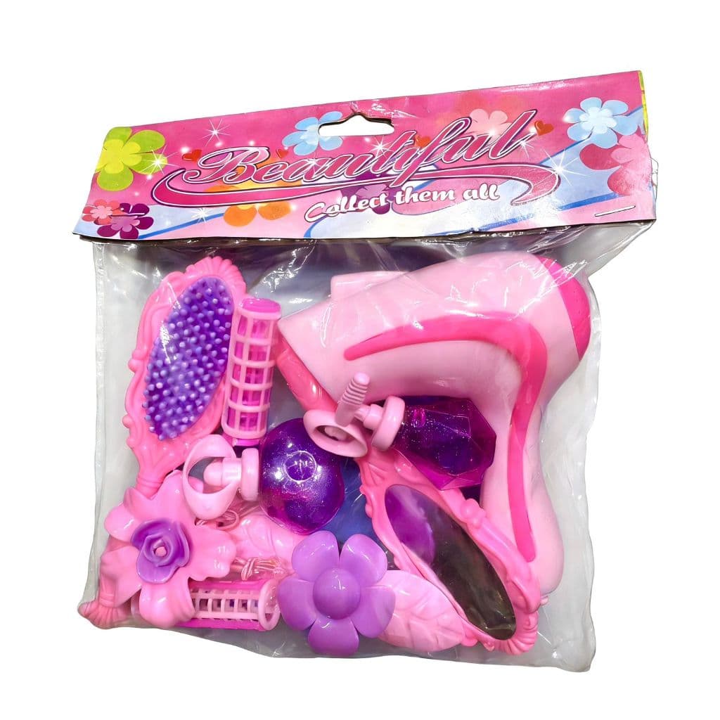 Vestir e fazer maquiagem para crianças, brinquedo, princesa, secador de cabelo, bastão de ondulação