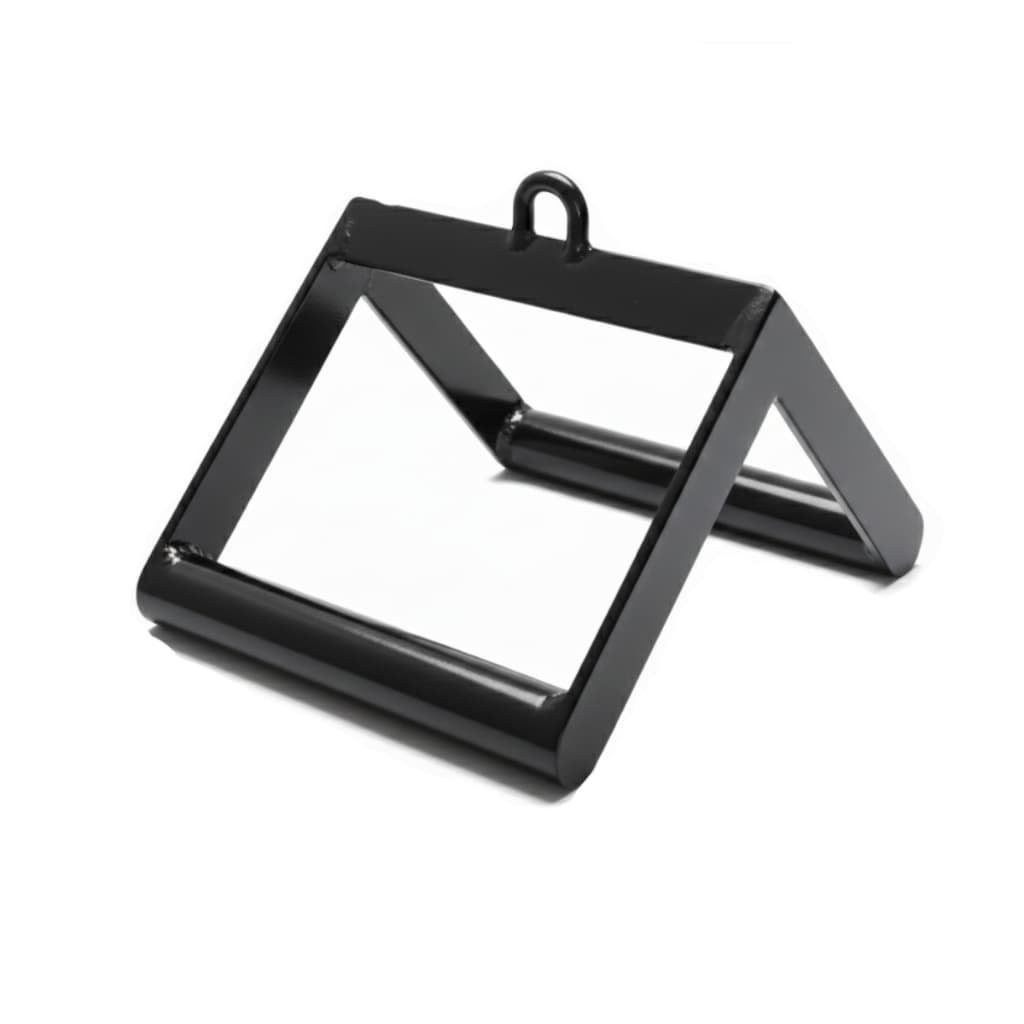 Puxador Triângulo Barra  Musculação Remada Peso Academia  Aço Reforçado Pegada Anatômica para Treino