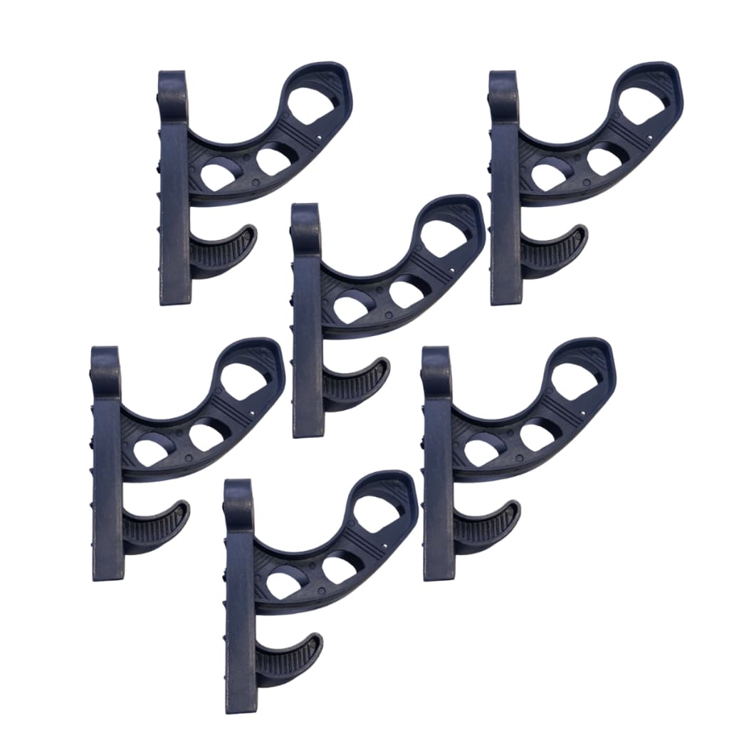 Kit 6 Suporte de Capacete e Chave - Resistente Para Parede