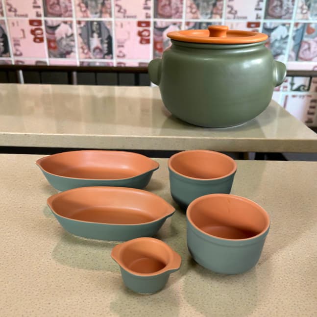 Kit Feijoada e Caldo Verde com Terracota Cerâmica Matte 5-6 Peças