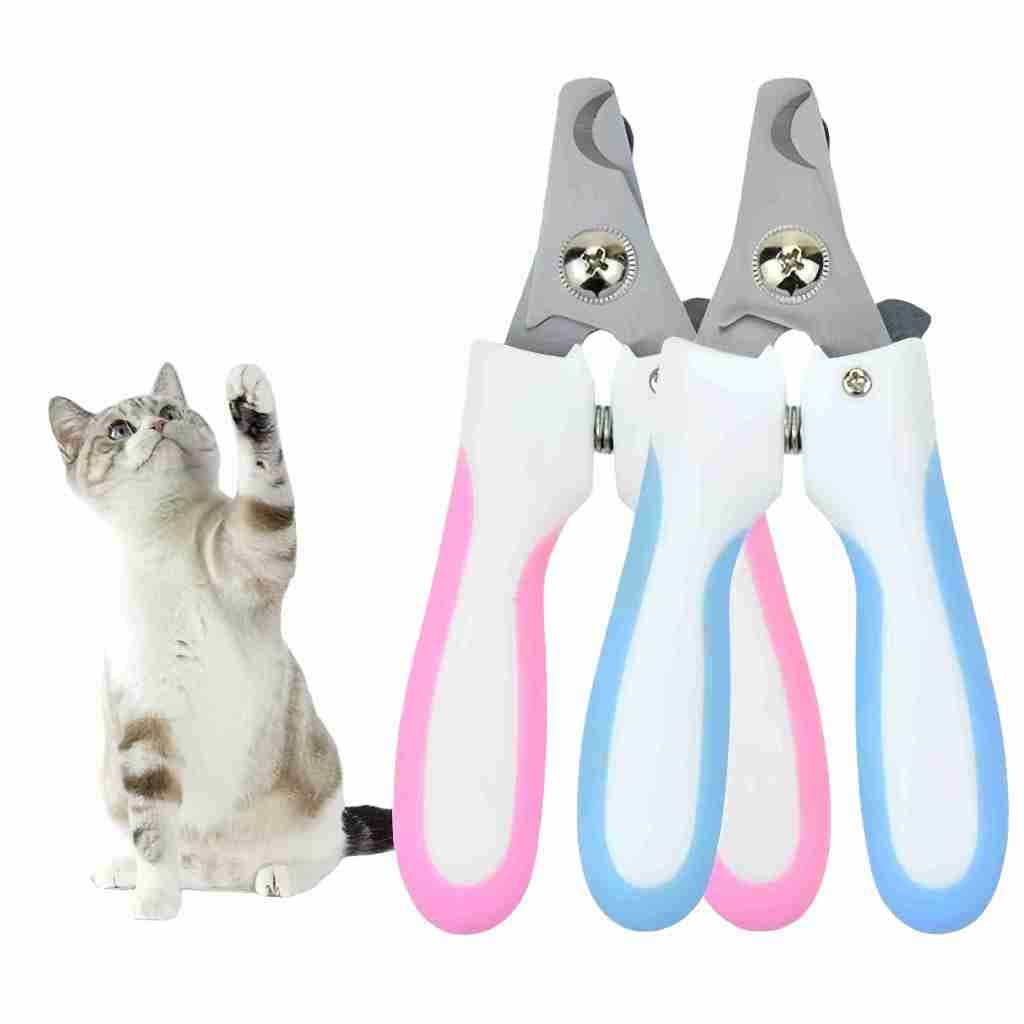 Cortador de Unhas Seguro para Pets, Retorno Automático com Design Antiderrapante