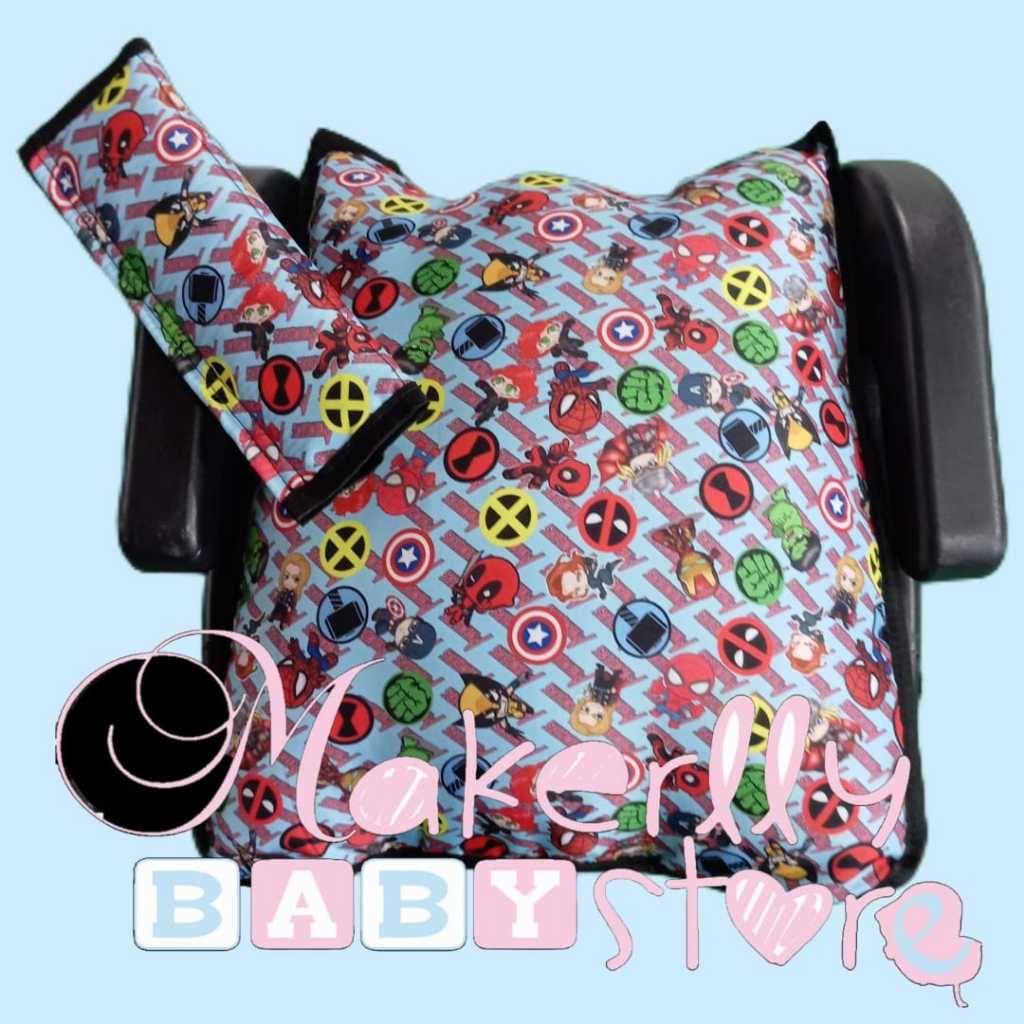 Almofada para Assento Elevação Infantil do carro Kit C/protetor de cinto E Sem Protetor Escolha!