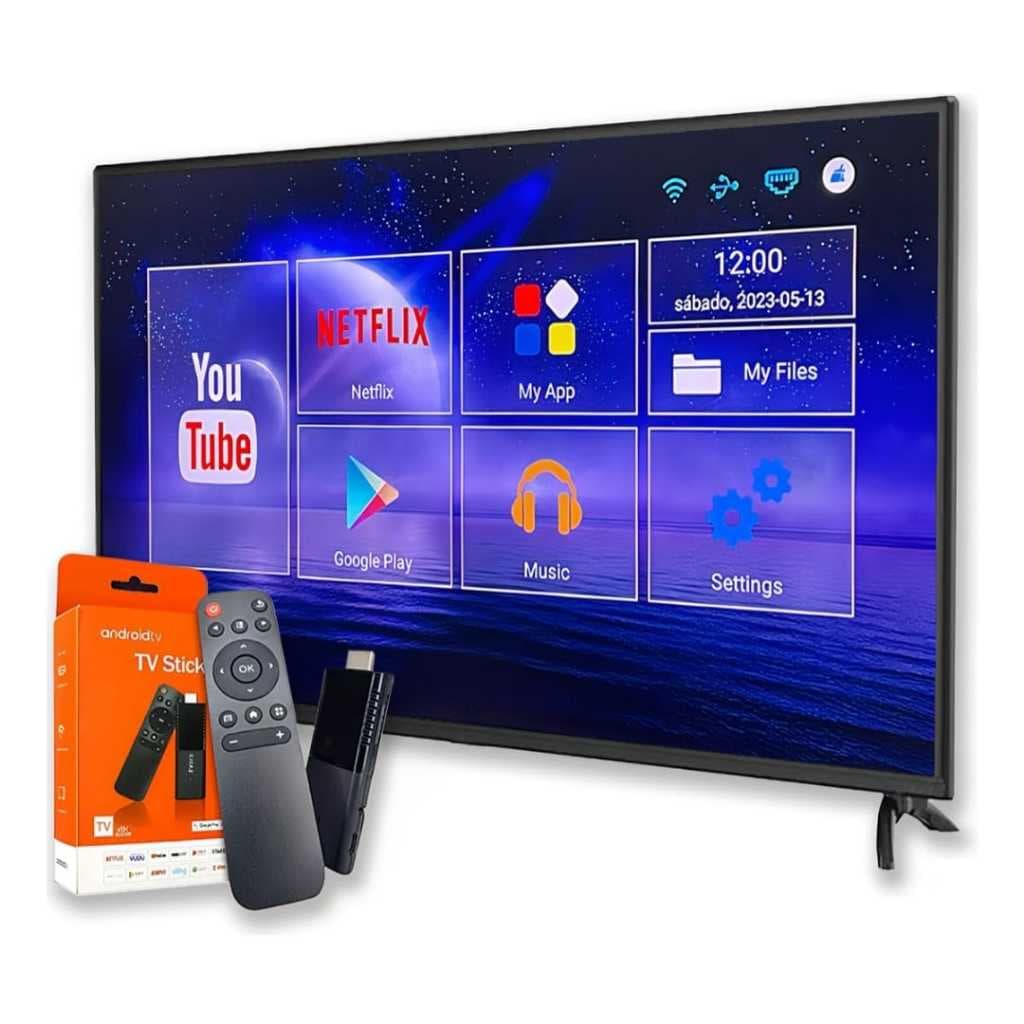 Stick TV 4k Pro Smart Tv Android 4k Controle Remoto HDMI Streaming